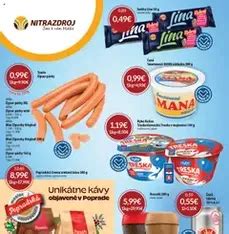 Ukážka letáku s akciovou ponukou