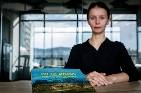 Reportérka Stanislava Harkotová v Kyjeve