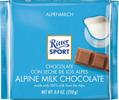 Biela čokoláda Ritter Sport s chrumkami