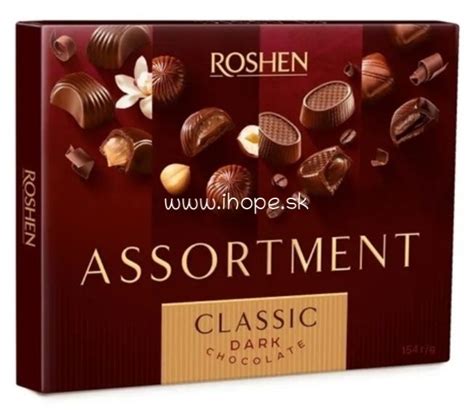 Zloženie čokolády Roshen