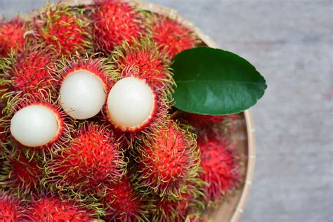ovocie rambutan