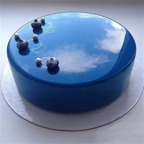 zrkadlová glazúra na torte