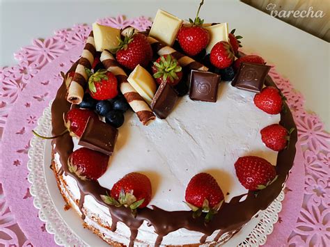 Tvarohová torta s mrveničkou