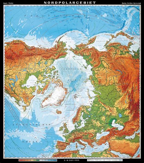 Mapa permafrostu na severnej pologuli
