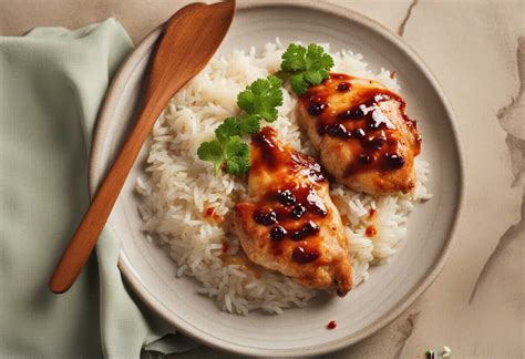 Servírovanie kuracieho rezňa s ryžou