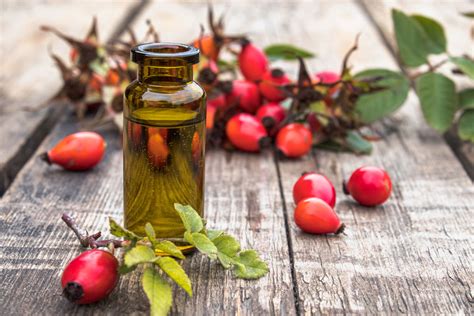 Rôzne produkty zo šípok: džem, sirup, sušené plody