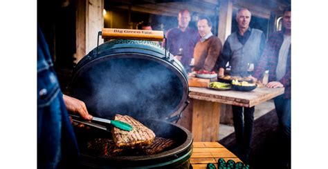 Príprava steaku na grile Big Green Egg