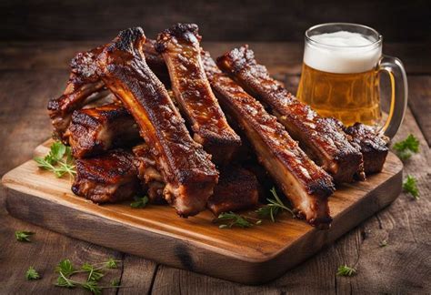 Grilovanie bravčových rebier