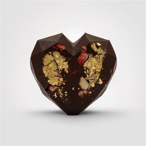 Personalizované valentínske čokoládové srdce