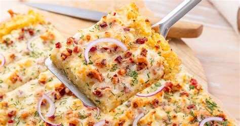 zemiakový koláč na panvici