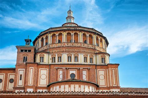 Mapa Milána s vyznačením Santa Maria delle Grazie