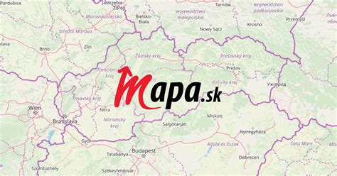 Mapa okolia Kostoľan nad Hornádom