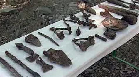 Prehistorické nálezy cesta