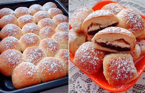 Kysnuté buchty s tvarohom a lekvárom