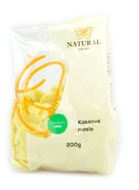 Kakaové maslo v rôznych formách