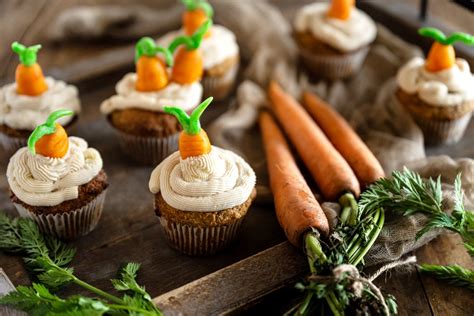 Ingrediencie na mrkvové cupcakes