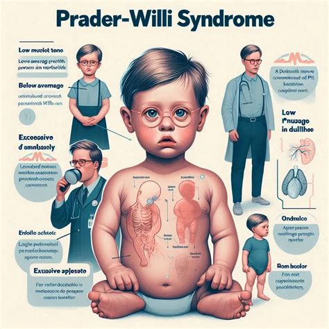 Ilustrácia Prader-Williho syndrómu
