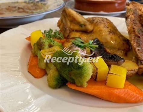 Obrázok taniera s hotovou dusenou zeleninou