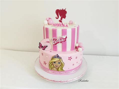 Inšpirácie torty s motívom Barbie