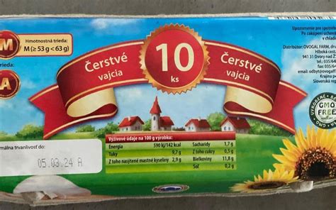 Čerstvé slovenské vajcia