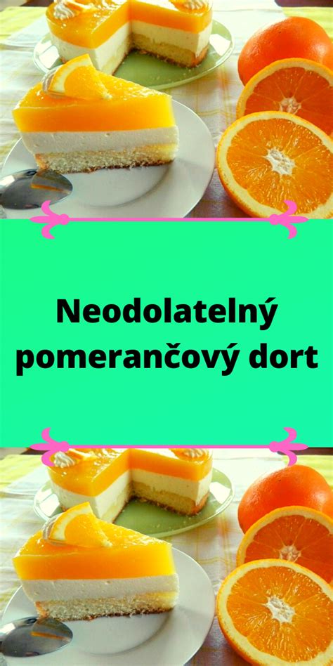 Ozdobená tvarohovo-pomarančová torta