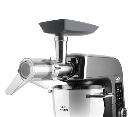 Detail mlynčeka na mäso ako nadstavca na kuchynský robot