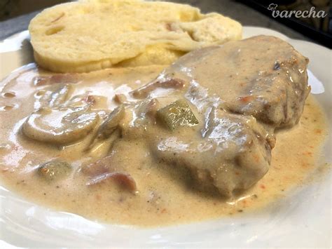 Bravčové rezne s hubovou omáčkou