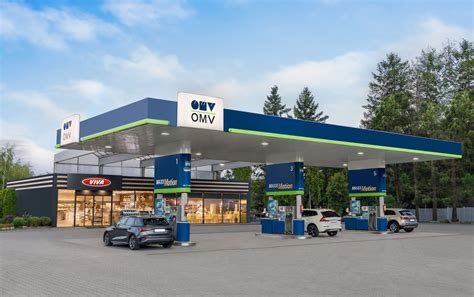 Čerpacia stanica OMV s VIVA kaviarňou