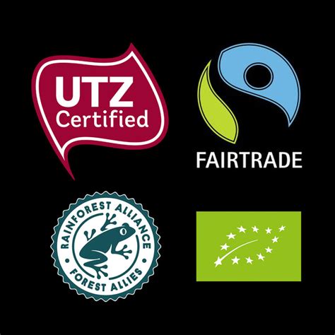 Logo Fairtrade a UTZ
