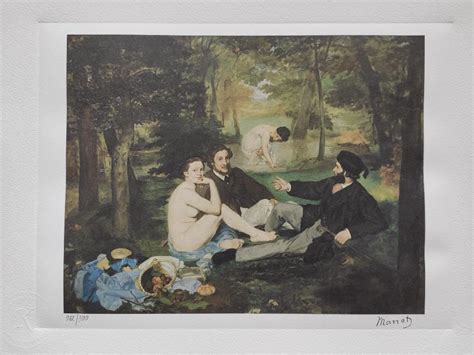 Édouard Manet - Raňajky v tráve