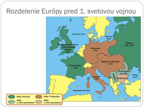 Mapa Európy pred druhou svetovou vojnou