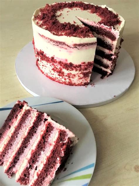 vrstvy korpusu torty Red Velvet