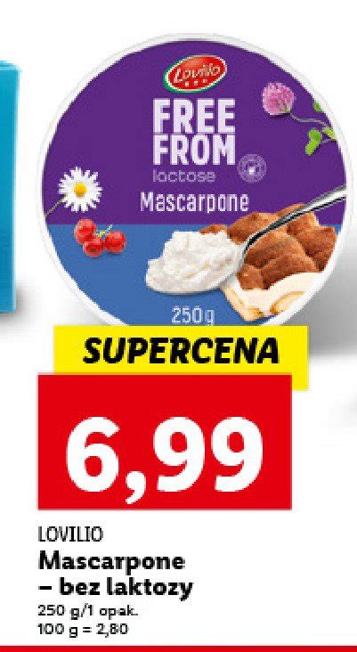 Ilustrácia bezlaktózového mascarpone