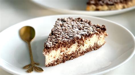 Tvarohový koláč s ovsenými vločkami