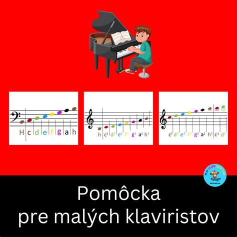 Ilustrácia notovej osnovy s hudobnými nástrojmi