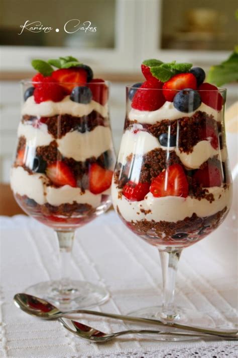 Ovocný dezert s mascarpone