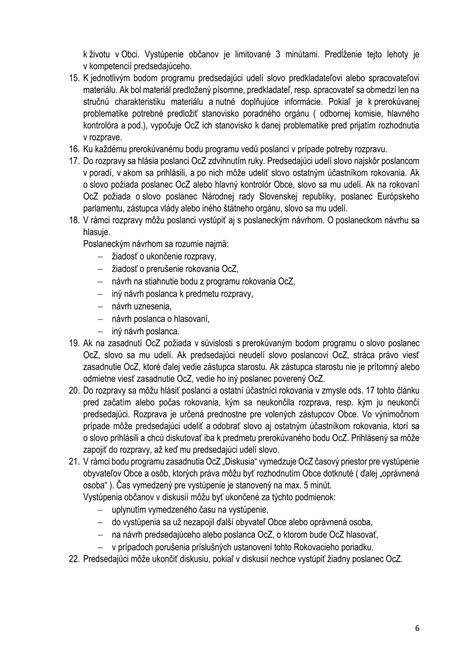 Infografika: Práva občanov pri nahrávaní verejných zasadnutí