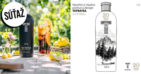 Dizajn fľaše TATRATEA
