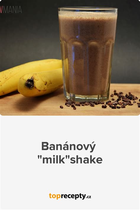 Banánový milk shake