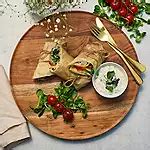 Syrovo-zeleninové wrapy