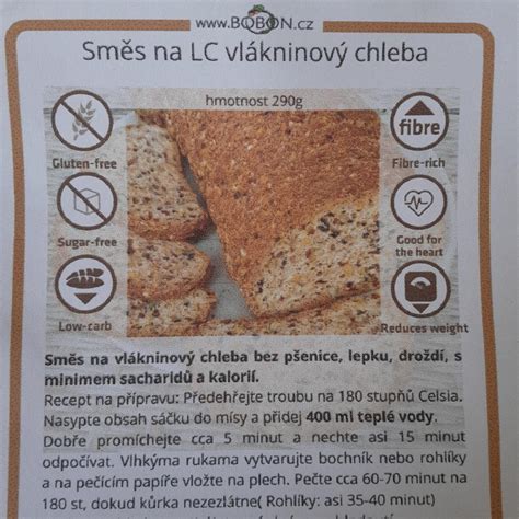 Grafika porovnávajúca nutričné hodnoty rôznych druhov chleba