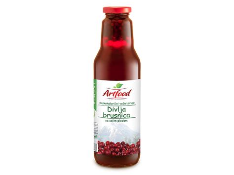 Brusnice a brusnicový sirup