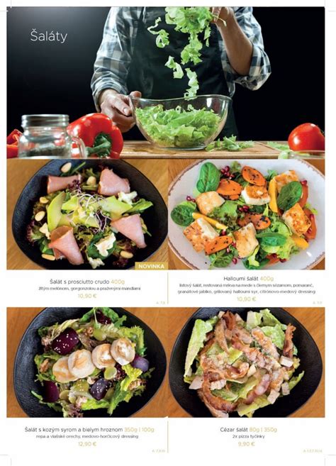 Čerstvé šaláty v San Franciscu