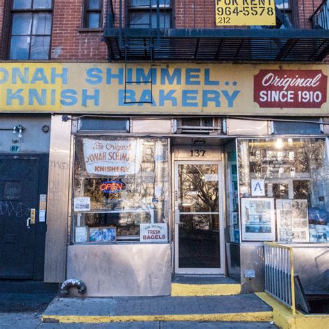 Knish z Yonah Schimmel Knish Bakery
