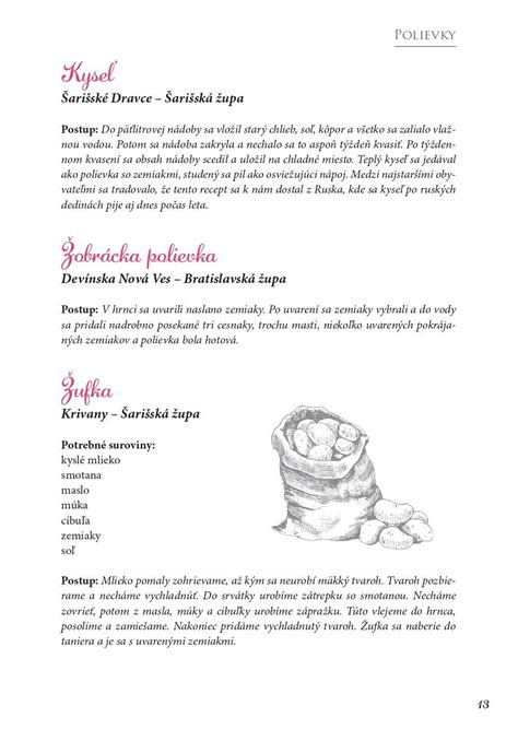 Mapa tradičnej slovenskej kuchyne