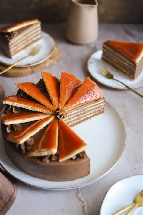 Dobos torta vrstvy