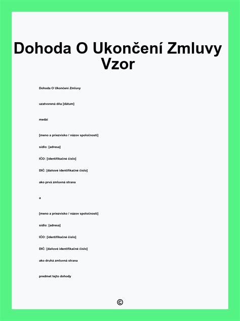 Ilustrácia dohody alebo zmluvy