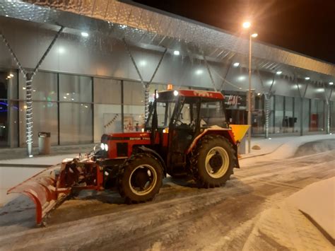 Zimná údržba diaľnice