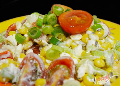 Študentský šalát - ingrediencie