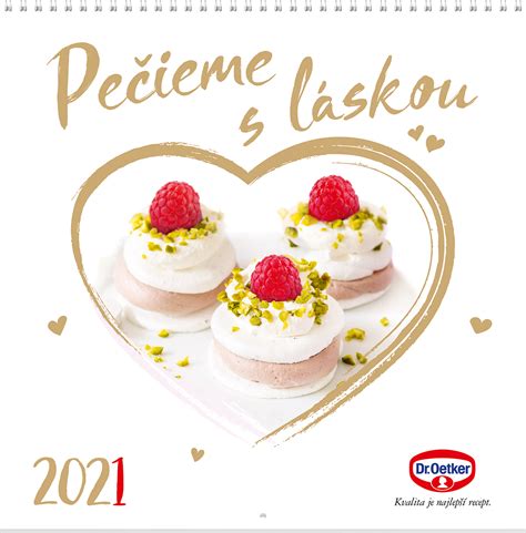 kalendár Dr. Oetker Pečieme s láskou